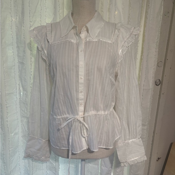 Revolve X Free People 
Solid DayBreak
Blouse in optic White - Picture 10 of 12